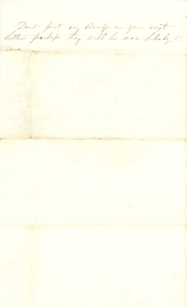 Joseph Culver Letter, December 2, 1862, Page 4