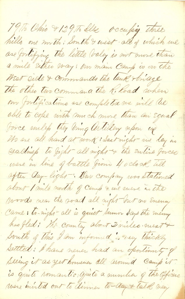 Joseph Culver Letter, December 25, 1862, Letter 2, Page 2