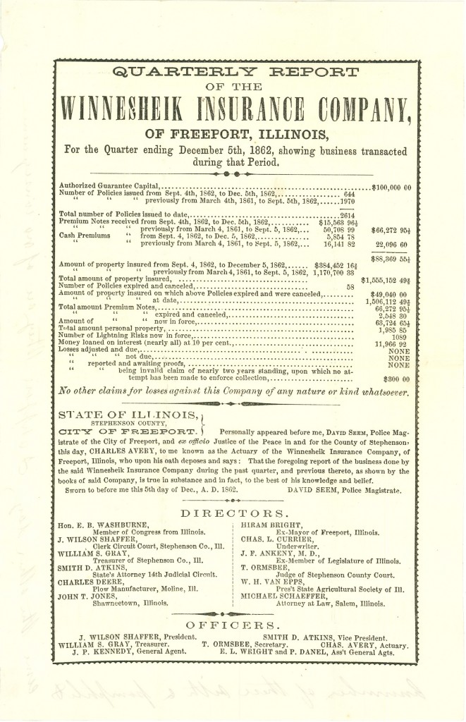 Joseph Culver Letter, December 5, 1862, Page 1