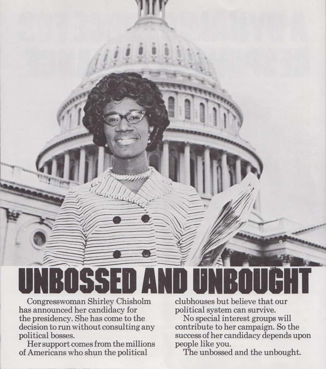 Shirley Chisholm For President [1972]