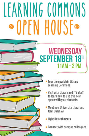 Learning Commons Open House
