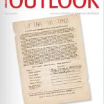Cover of Archival Outlook