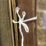 book tied with string