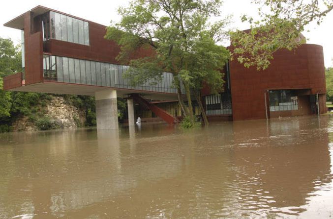 Art Building West, University of Iowa, June 2008 | Iowa City Flood