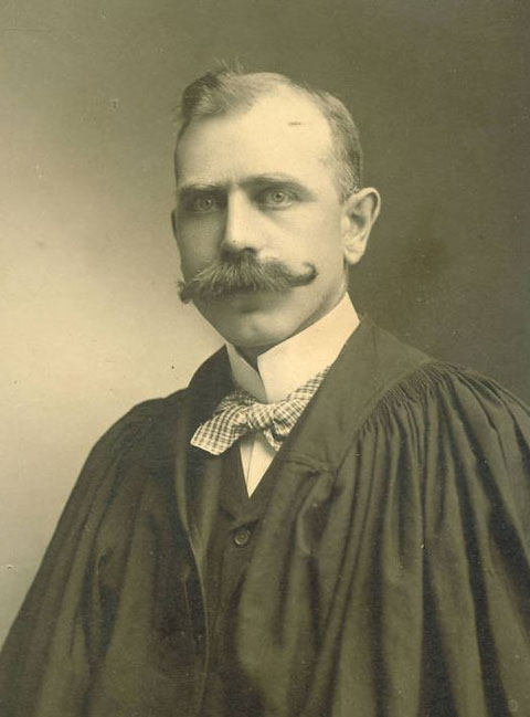 College of Dentistry Dean W.S. Hosford, 1908  |  Dentistry College Class Photographs