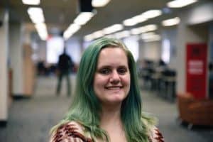 UI Libraries student scholarship recipient Natalie Boucher