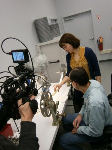 Inspecting Film in the Preservation Lab
