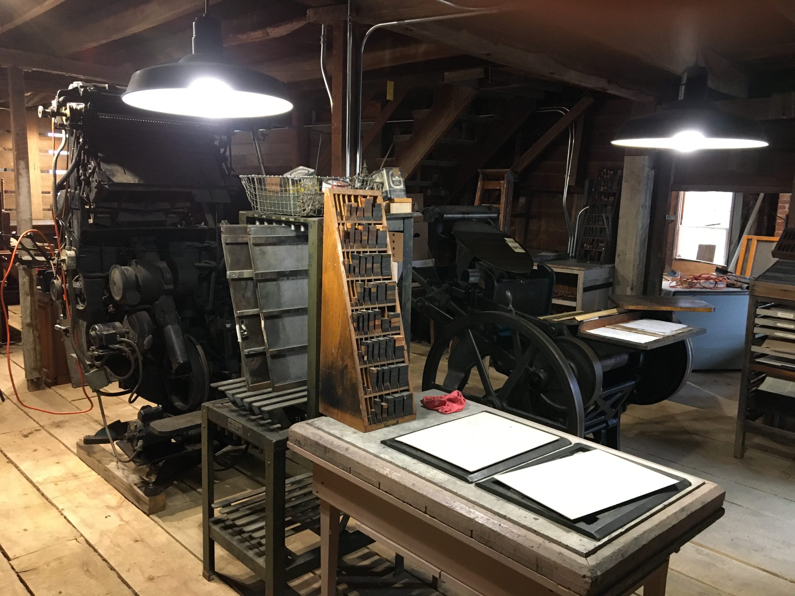 Shop and Bindery in Amana – Conservation & Collections Care News