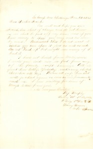 Joseph Culver Letter, October 6, 1863, Letter 2, Page 1