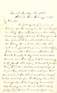 Joseph Culver Letter, February 11, 1864, Page 1
