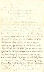 Joseph Culver Letter, June 28, 1864, Page 1