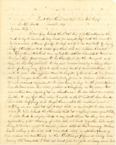 Joseph Culver Letter, June 5, 1864, Page 1