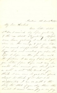 Joseph Culver Letter, November 14, 1862, Page 1