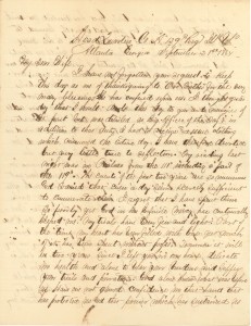 Joseph Culver Letter, September 21, 1864, Page 1