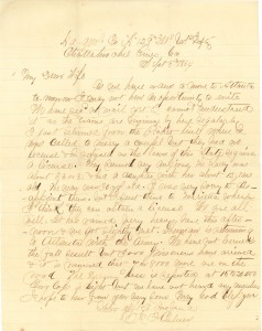 Joseph Culver Letter, September 5, 1864, Page 1