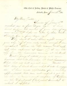 Joseph Culver Letter, June 13, 1865, Page 1