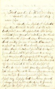 Joseph Culver Letter, June 28, 1863, Page 1