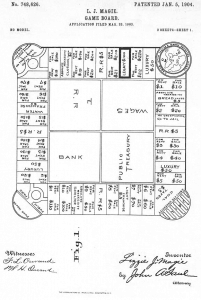 Board Game Patent by Lizzie Maggie.