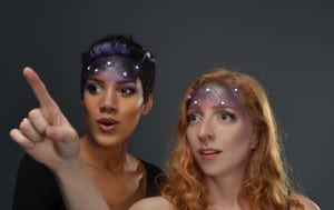 Space Face LED Galaxy Makeup
