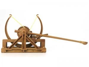 Model of the da Vinci catapult