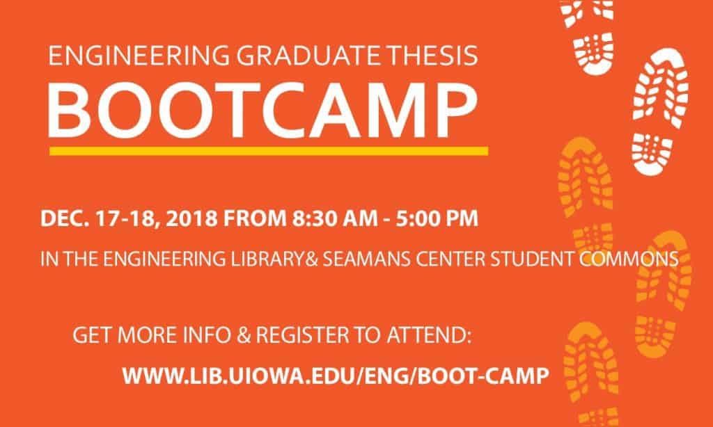 thesis boot camp
