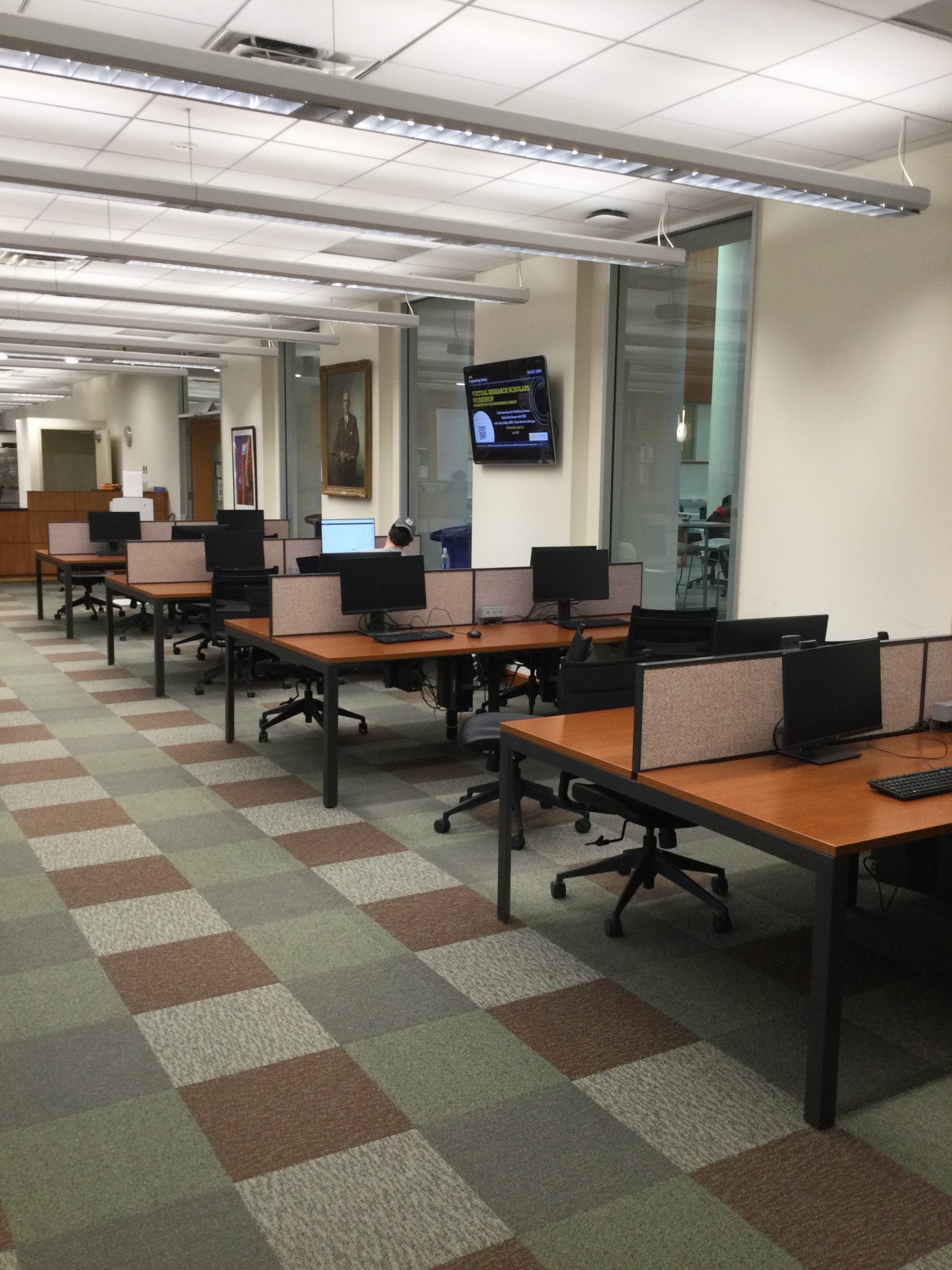Study in the Stacks Lichtenberger Engineering Library