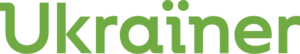 Green logo for Ukrainer company.