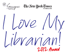 graphic I love my librarian sticky note