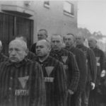Nazi prisoners in concentration camp at Sachsenhausen, 1938
photo from NARA