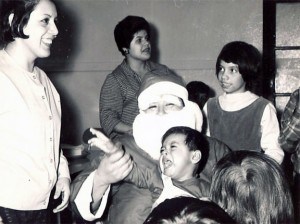 LULAC holiday party santa