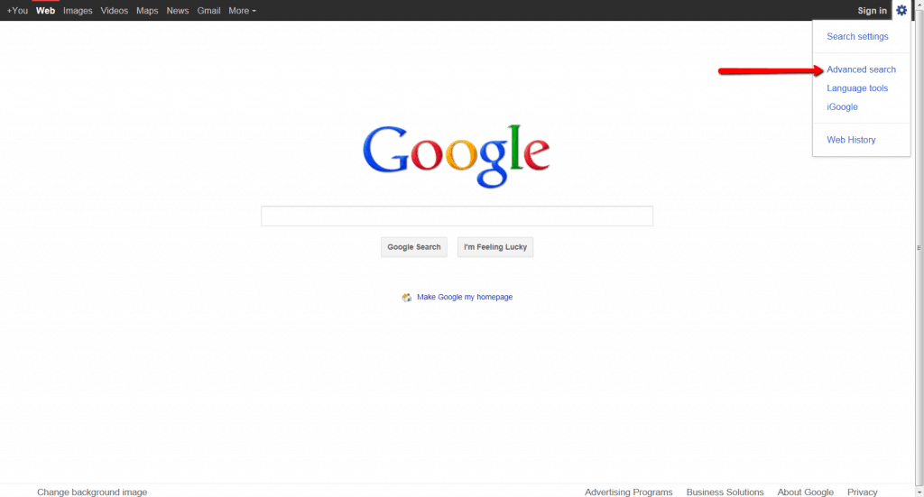 Google web