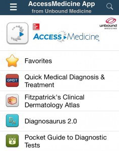AccessMedicine Screenshot