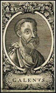 print of Galen with decorative trim