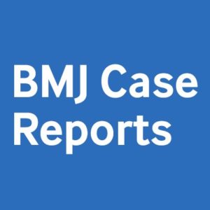 says BMJ case reports on blue box