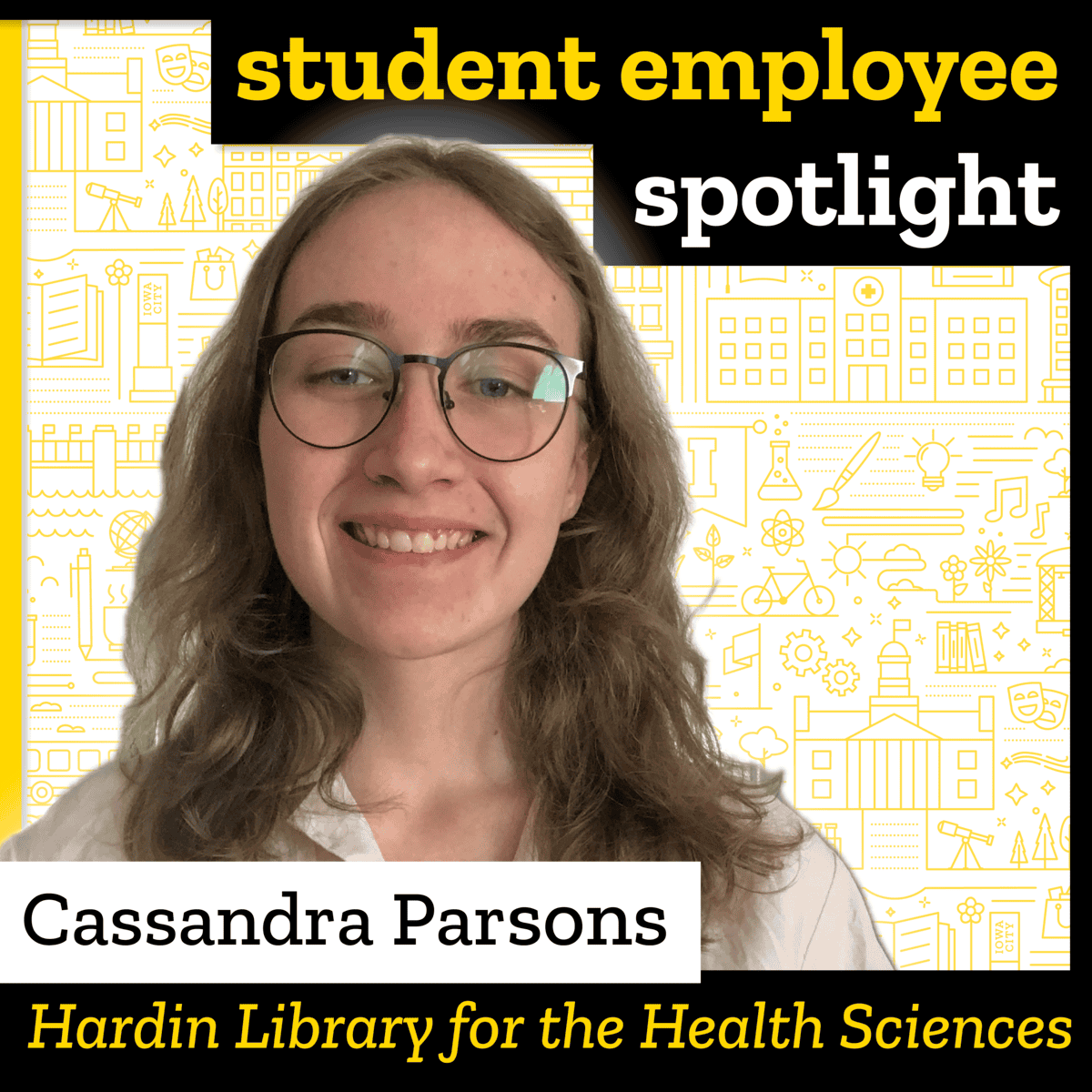 Student employee spotlight: Cassandra Parsons – Library News