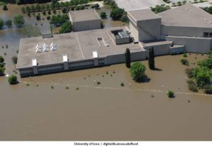 flooded voxman music building June 2008