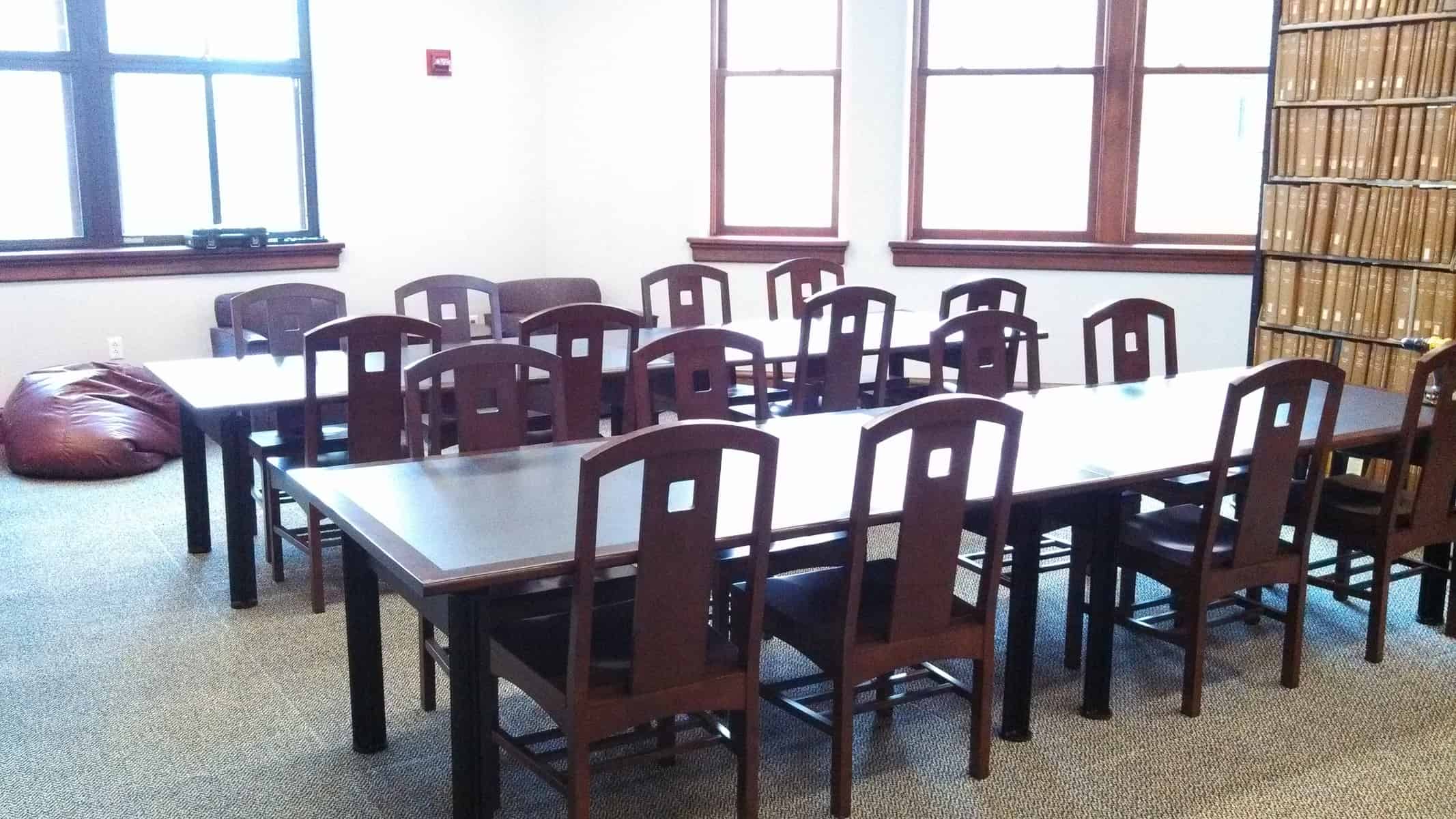New group study area