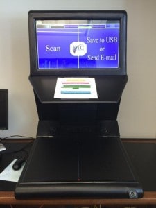 New Sciences Library scanner