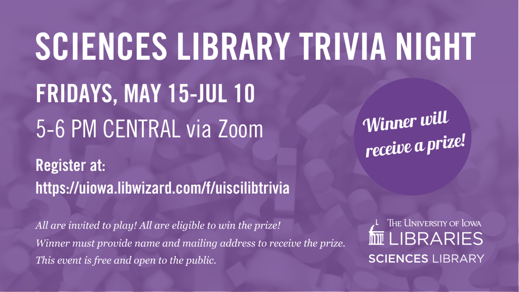 Sciences Library Trivia Night