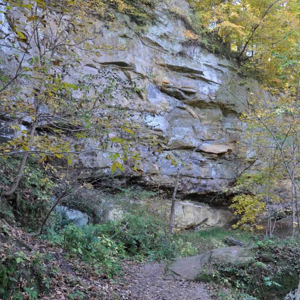 Image of Iowa rock exposure