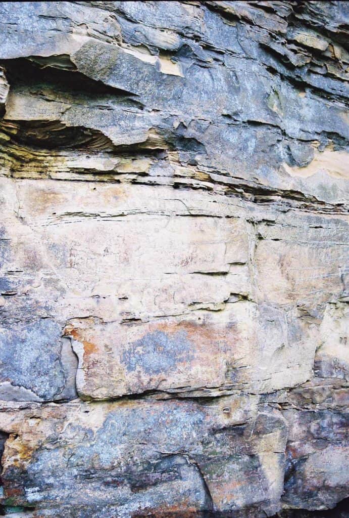 Image of Iowa rock exposure