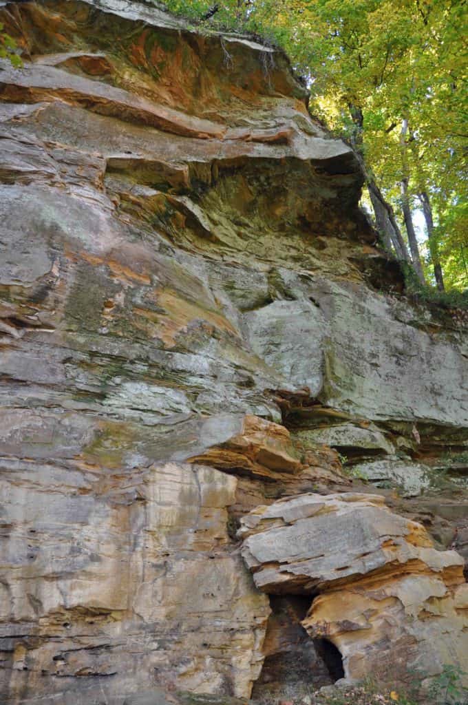 Image of Iowa rock exposure