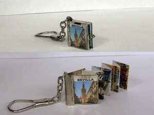 Miniature keychain book - University of Iowa Special Collections