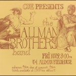 Allman Brothers event poster