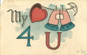 Pants 4 U "My heart pants 4 U," August 1, 1907 