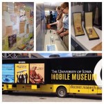 Image of the mobile museum and the world war 2 exhibit