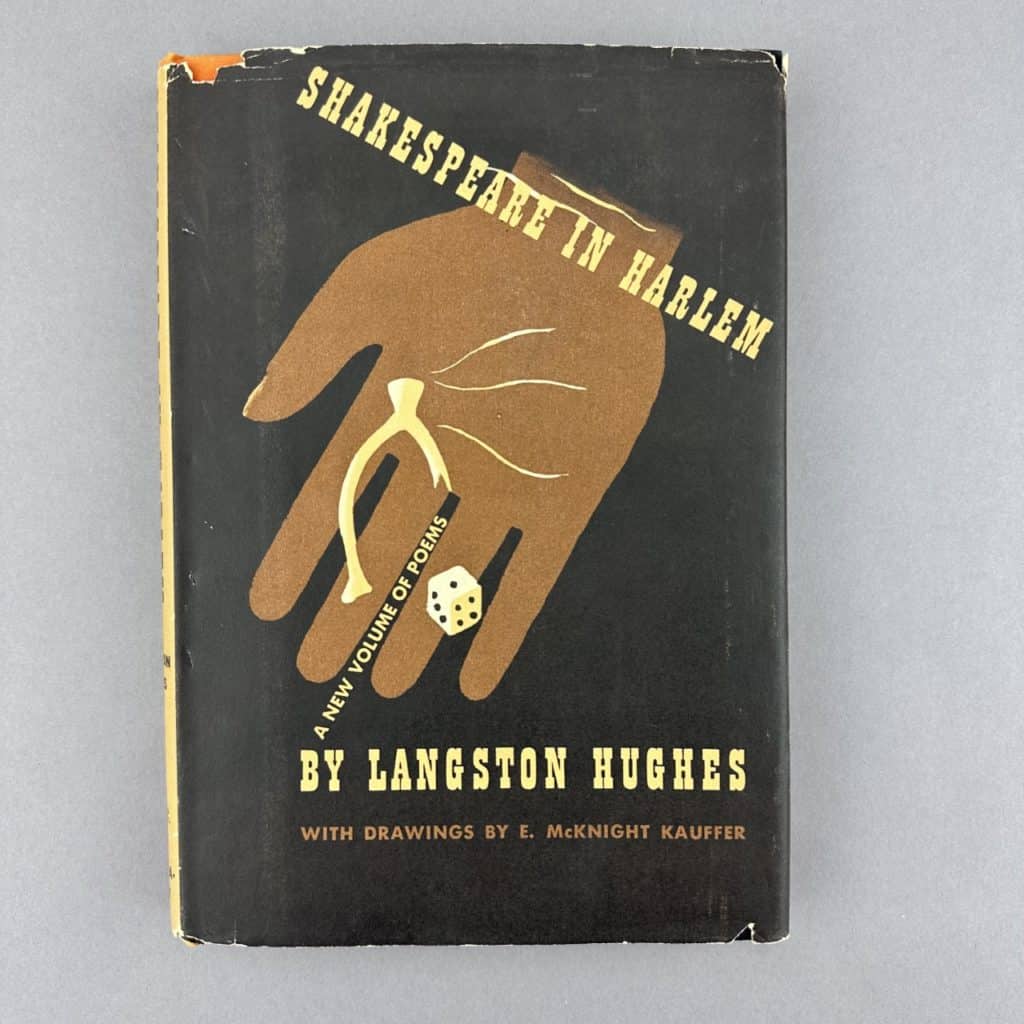 cover of book with Black hand holding wishbone and dice