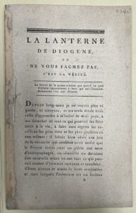 French pamphlet text