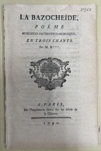 French pamphlet text