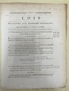 French pamphlet text